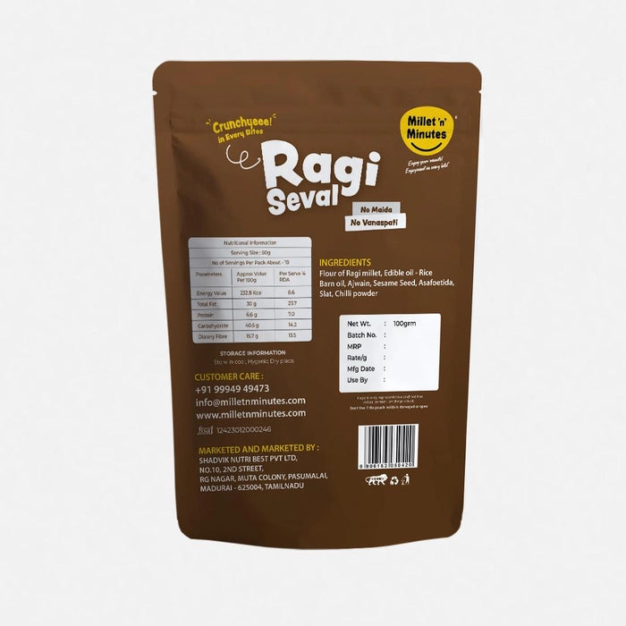 Finger Millet Ragi seval