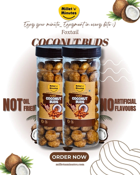 Foxtail Millet Coconut Buds