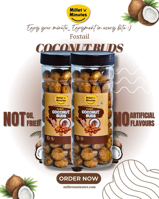 Foxtail Millet Coconut Buds