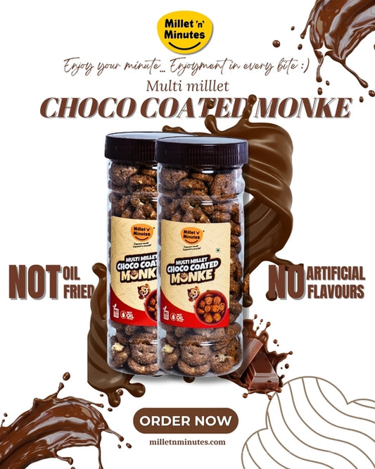 Multi millet choco coated Monke